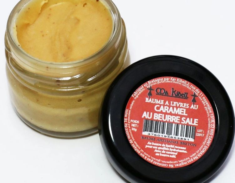 Baume à Lèvres au Caramel Beurre Salé