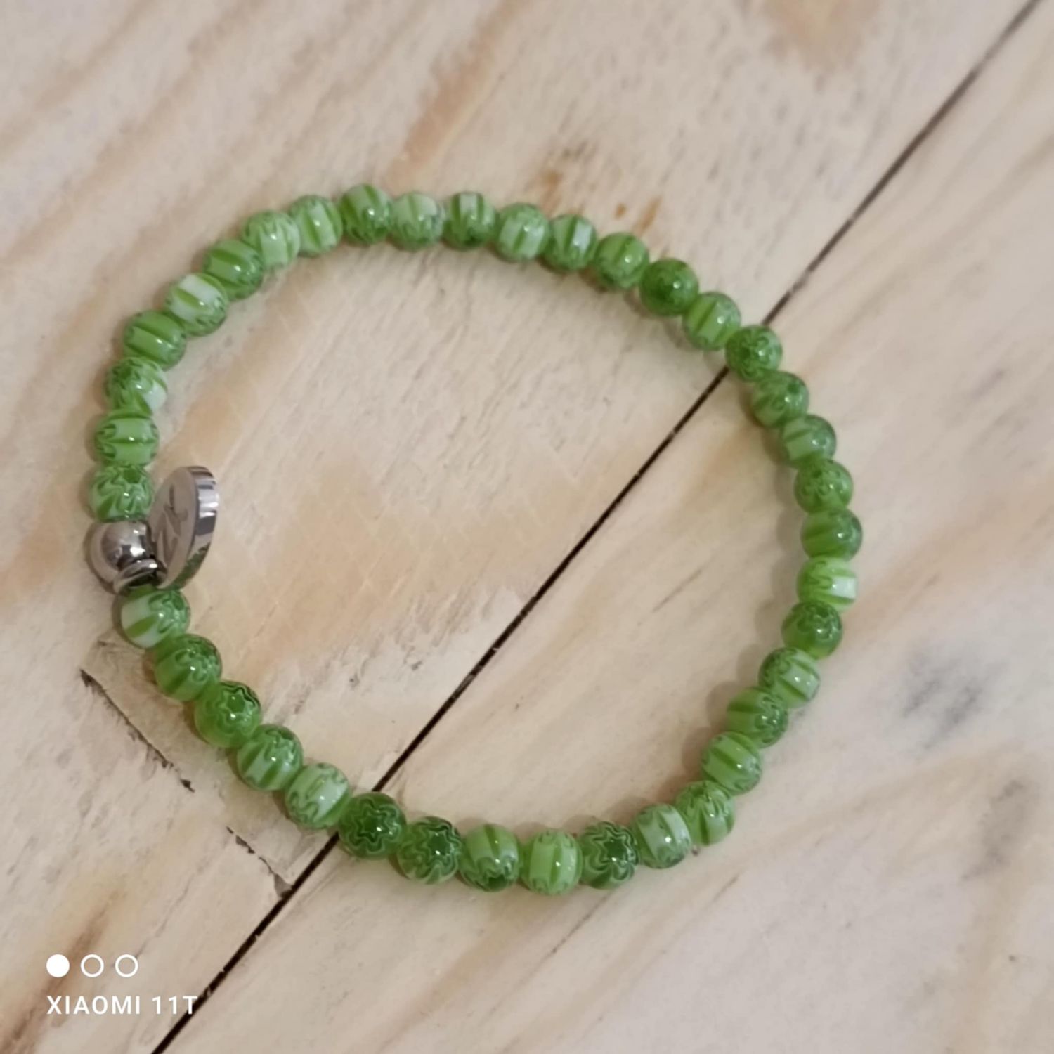 bracelet perles 15 cm