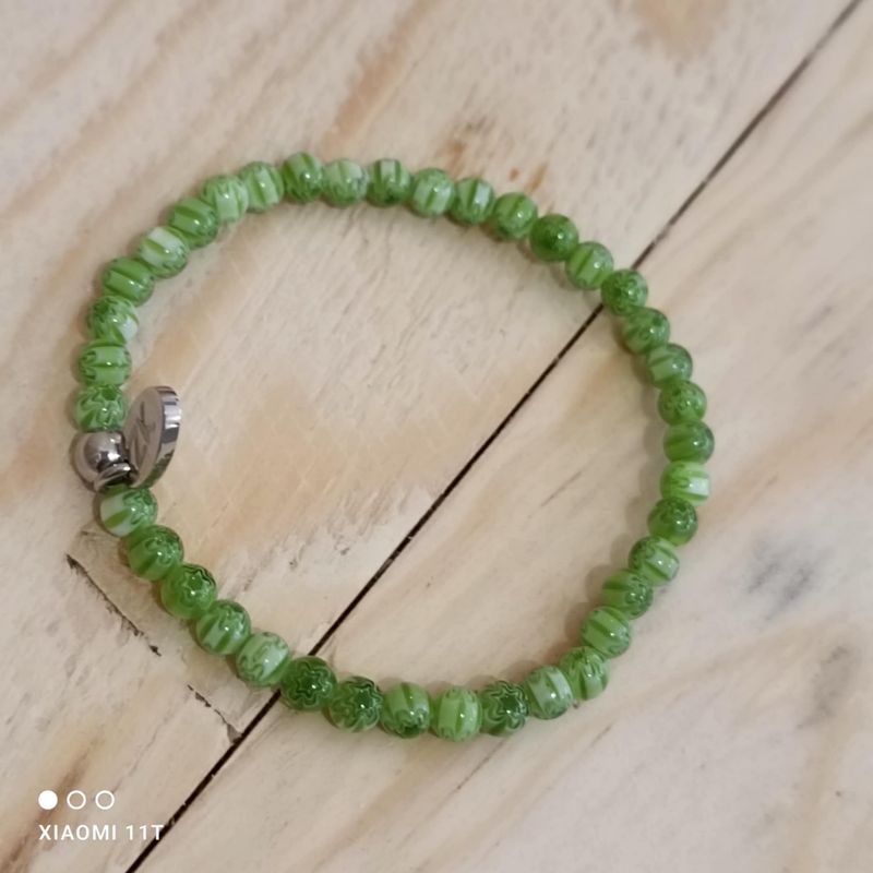 bracelet perles 15 cm