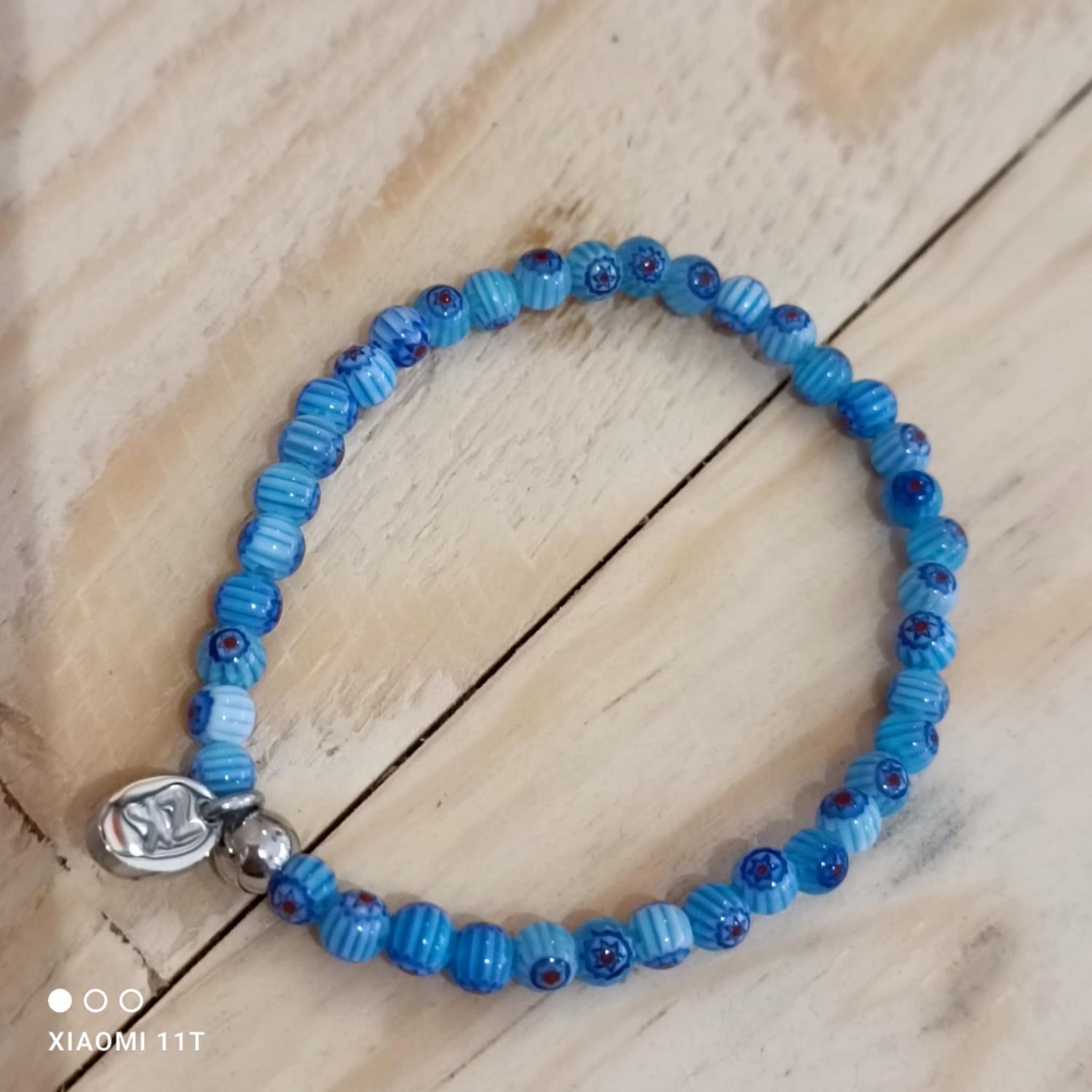 bracelet perles 15 cm