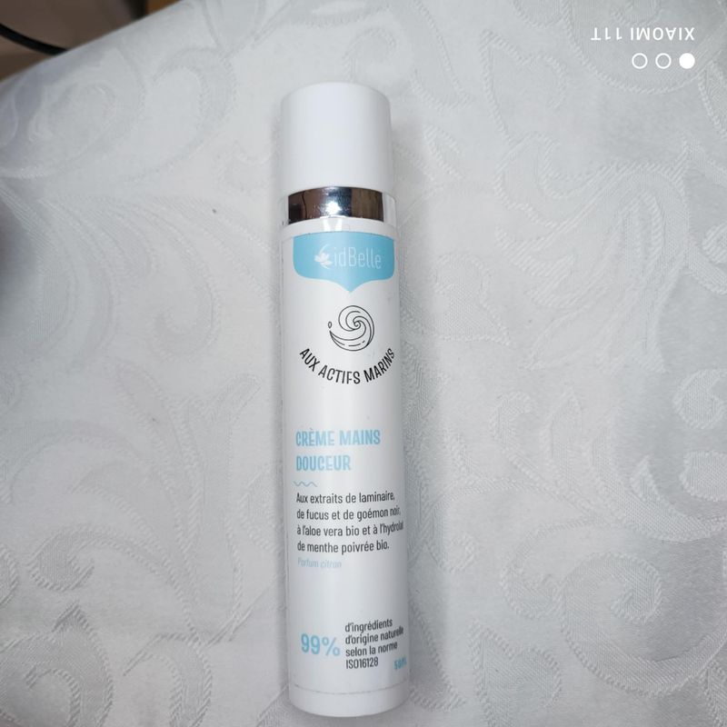 crème douceur mains aux actifs marins