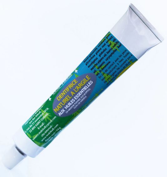 Dentifrice Naturel à l'Argile et aux huiles essentielles