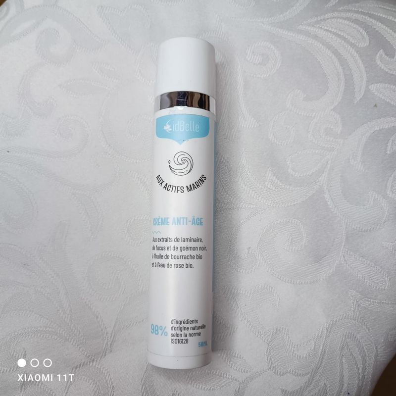 crème anti âge  aux actifs marins