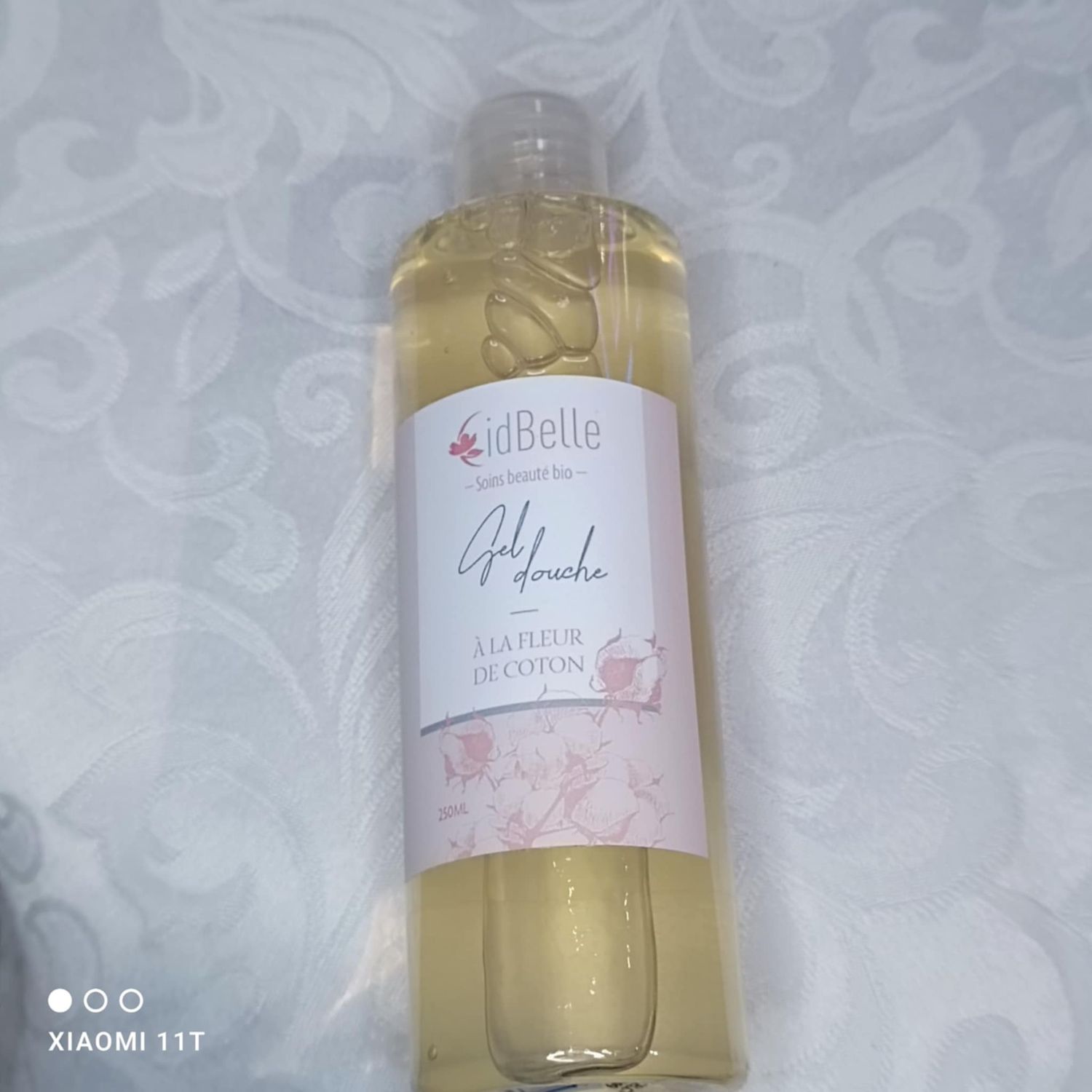 gel douche fleur de coton 250 ml