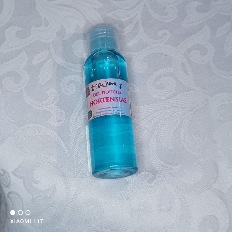 gel douche hortensia 80 ml