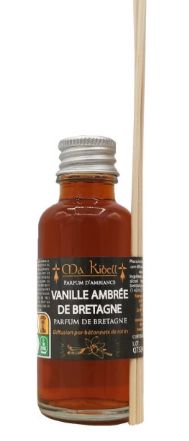Parfum d'ambiance 30ml Vanille Ambrée de Bretagne