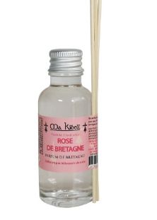 Parfum d'ambiance 30ml rose  de Bretagne