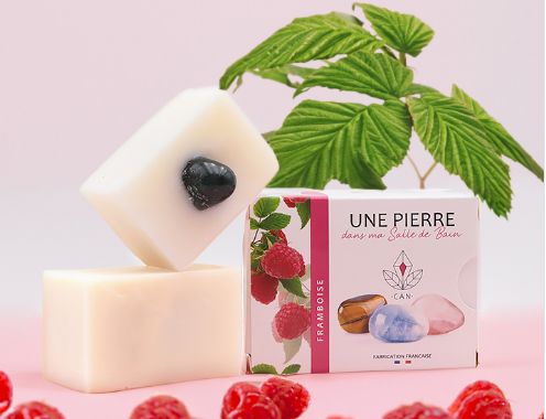 savon framboise