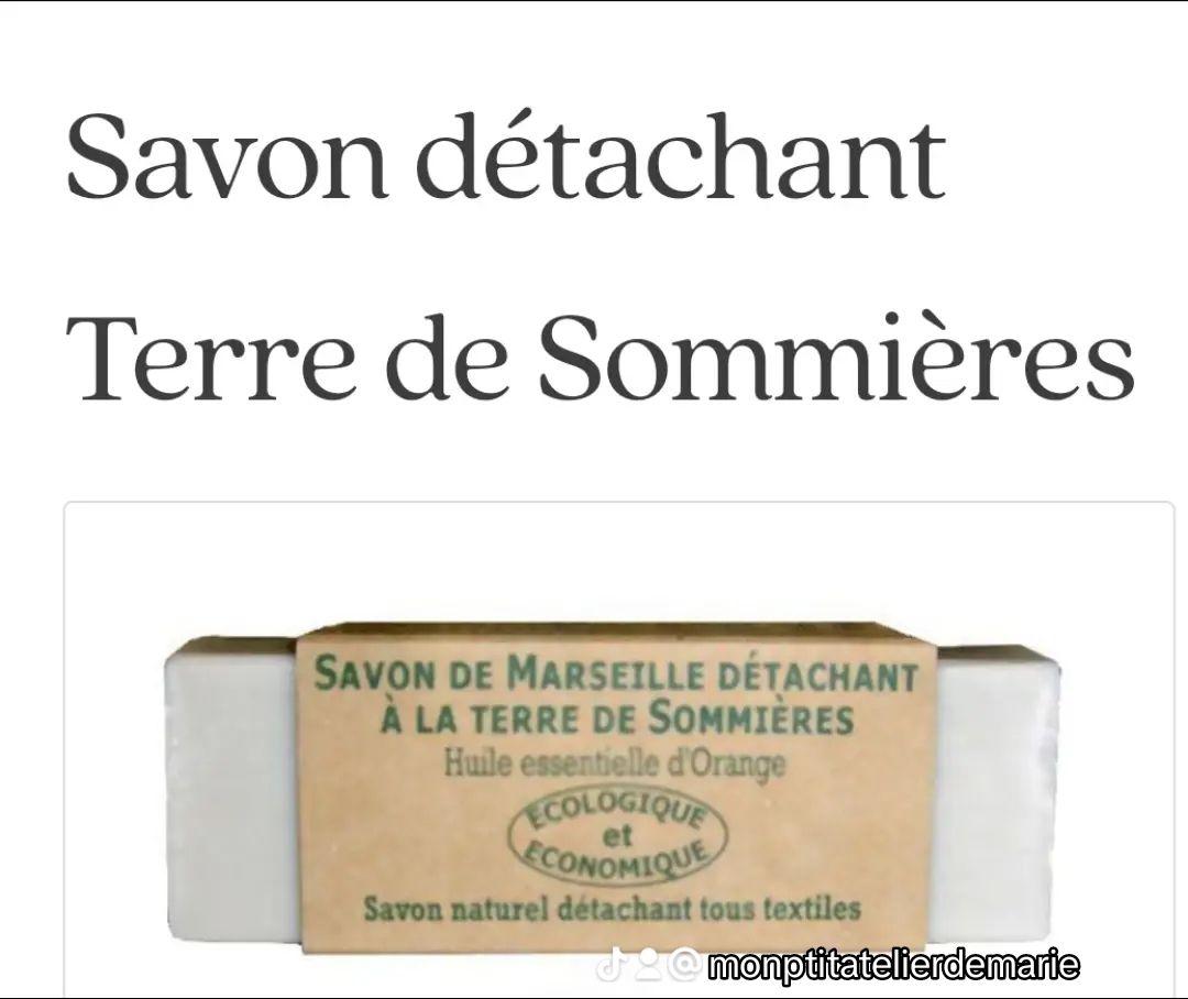 savon détachant  naturel