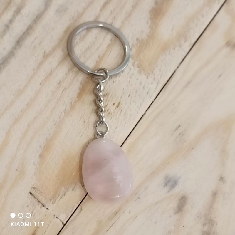 porte clés pierre naturelle