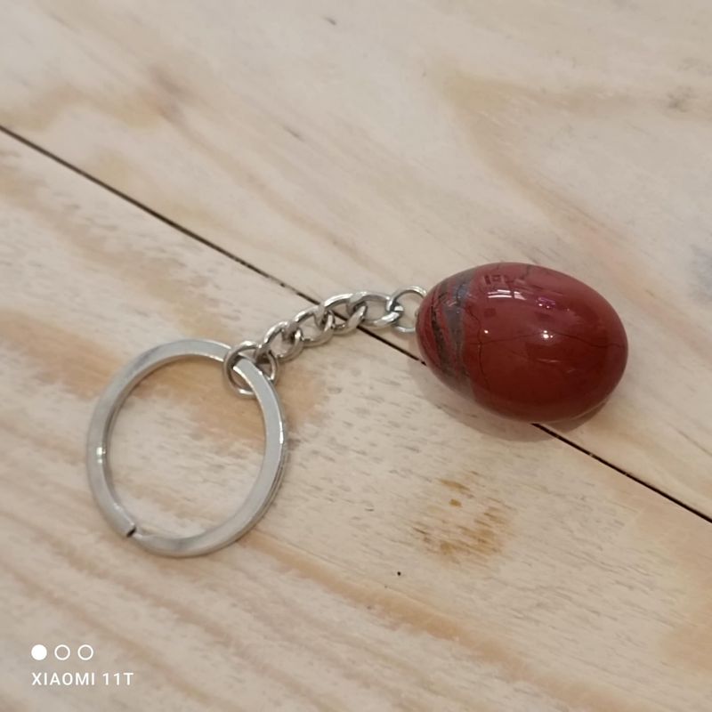 porte clés pierre naturelle