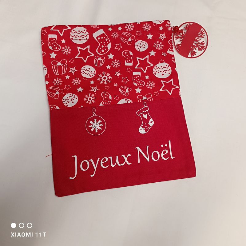 Pochon cadeau noël Pochon cadeau noël