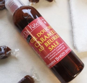 Gel douche Caramel au beurre salé 200ml