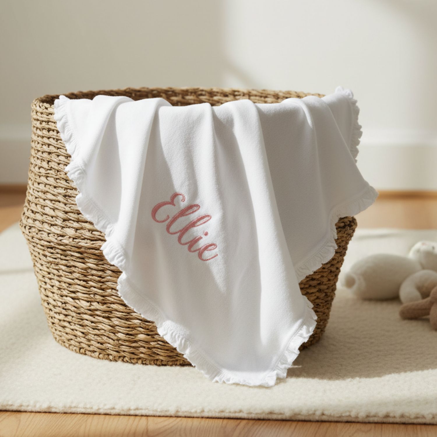 Embroidered Baby Blanket with Name