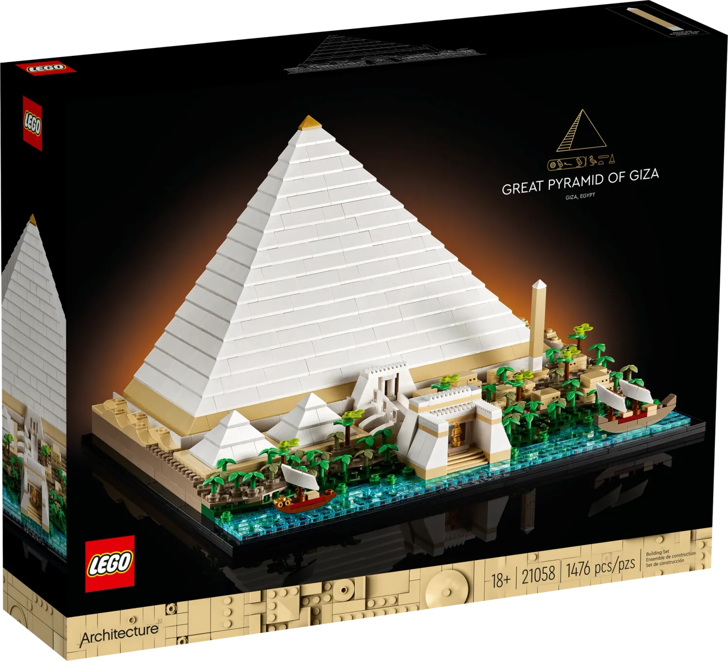LEGO ARCHITECTURE The Great Pyramid of Giza