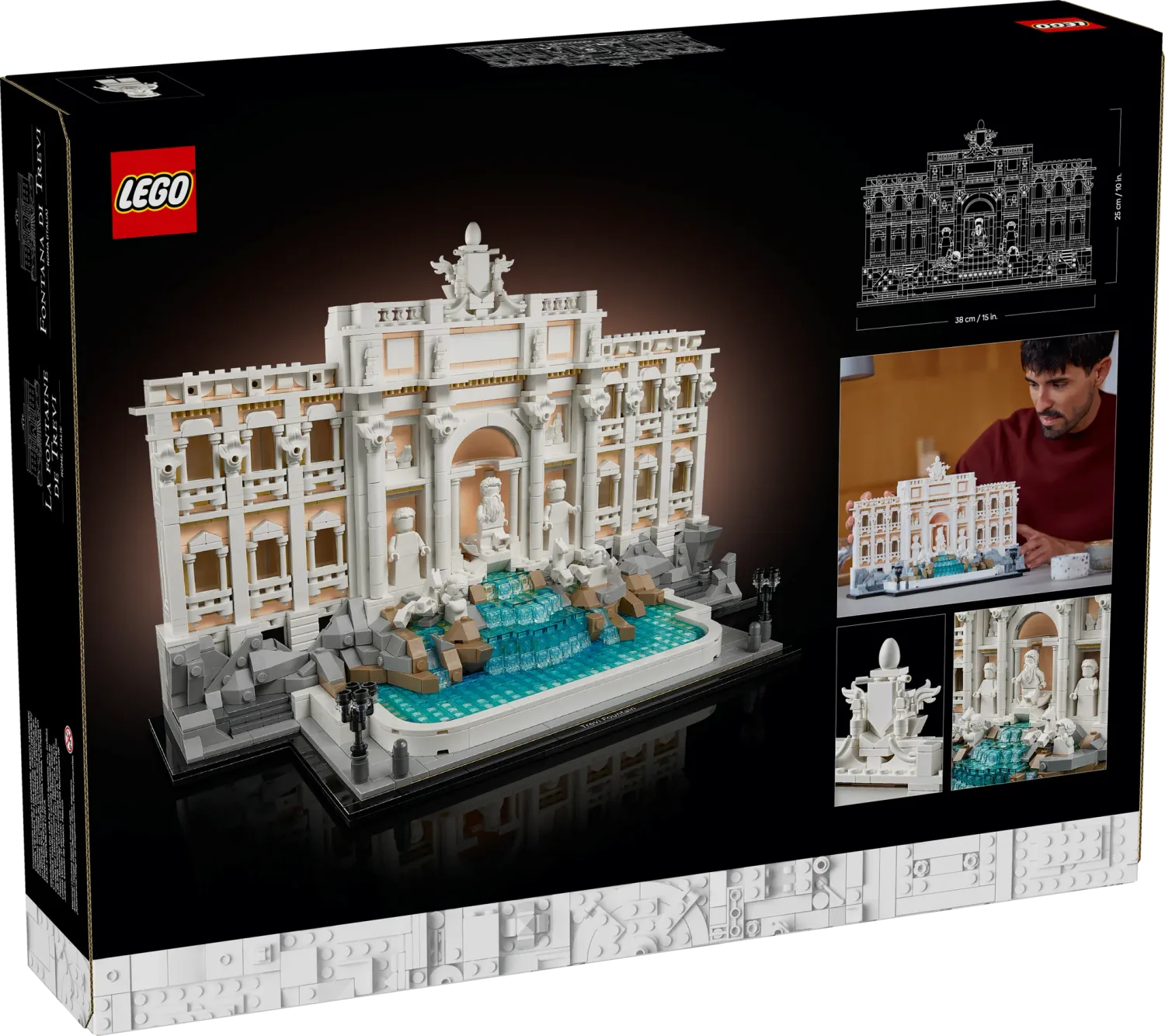 LEGO Trevi Fountain