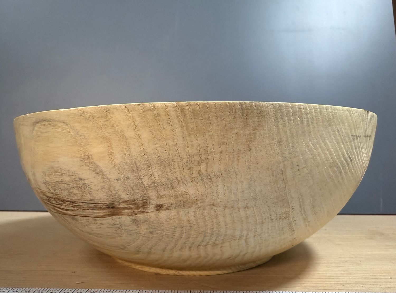 large Spalted ash Bowl