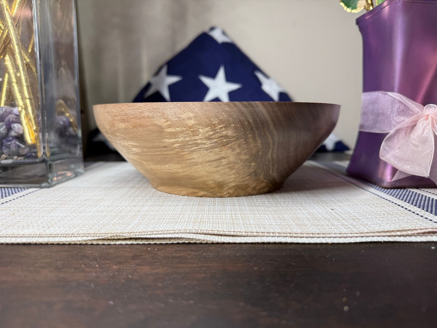 Large Walnut Bowl