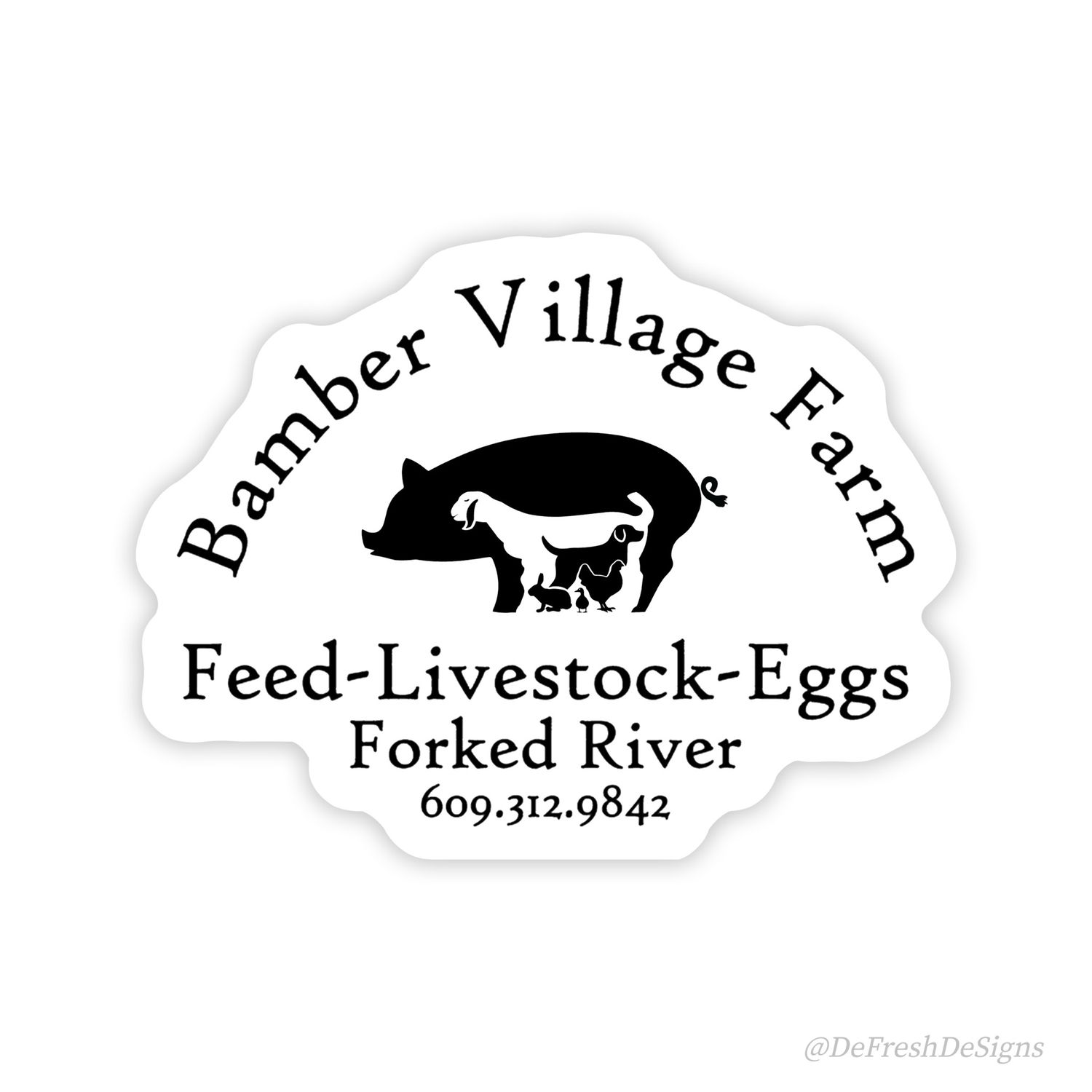 BVF Logo Sticker