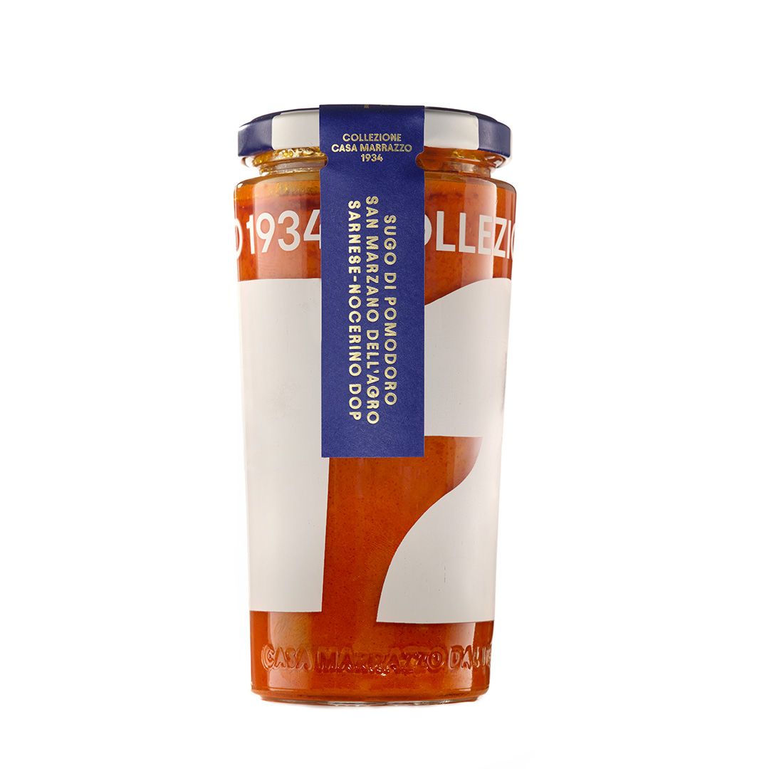 Sugo di pomodoro San Marzano DOP dell’Agro Nocerino Sarnese