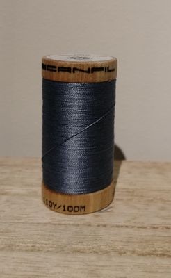 Bio Organic Scanfil katoengaren, grijsblauw.