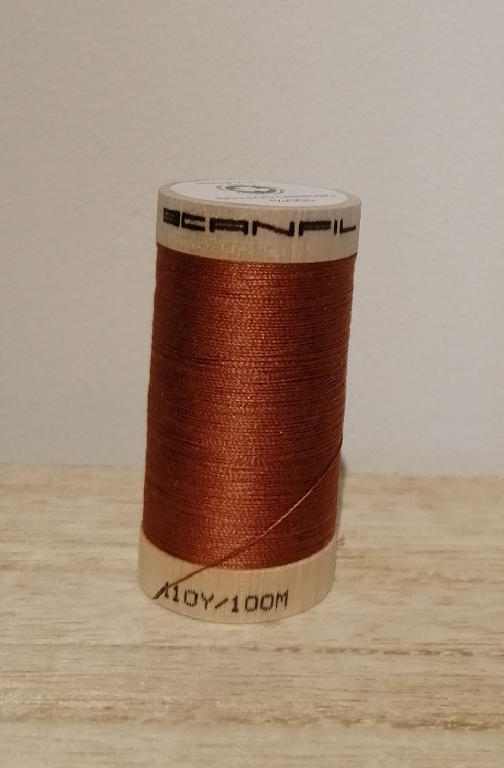 Bio Organic Scanfil katoengaren, koper.