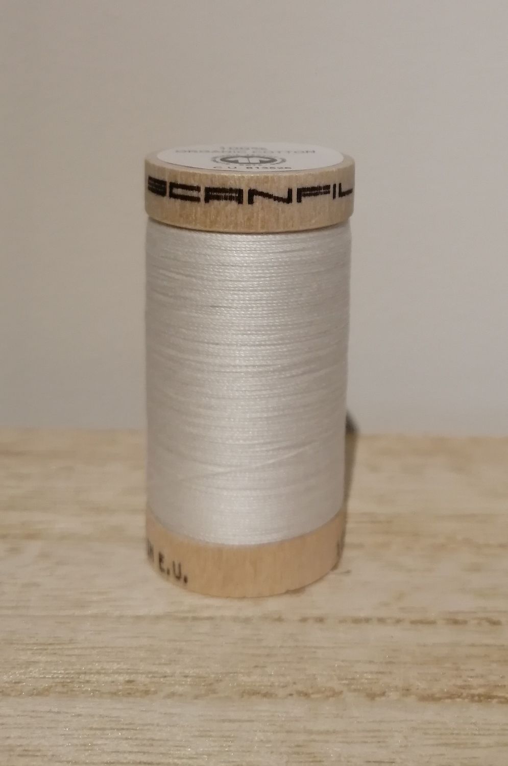 Bio Organic Scanfil katoengaren, naturel.