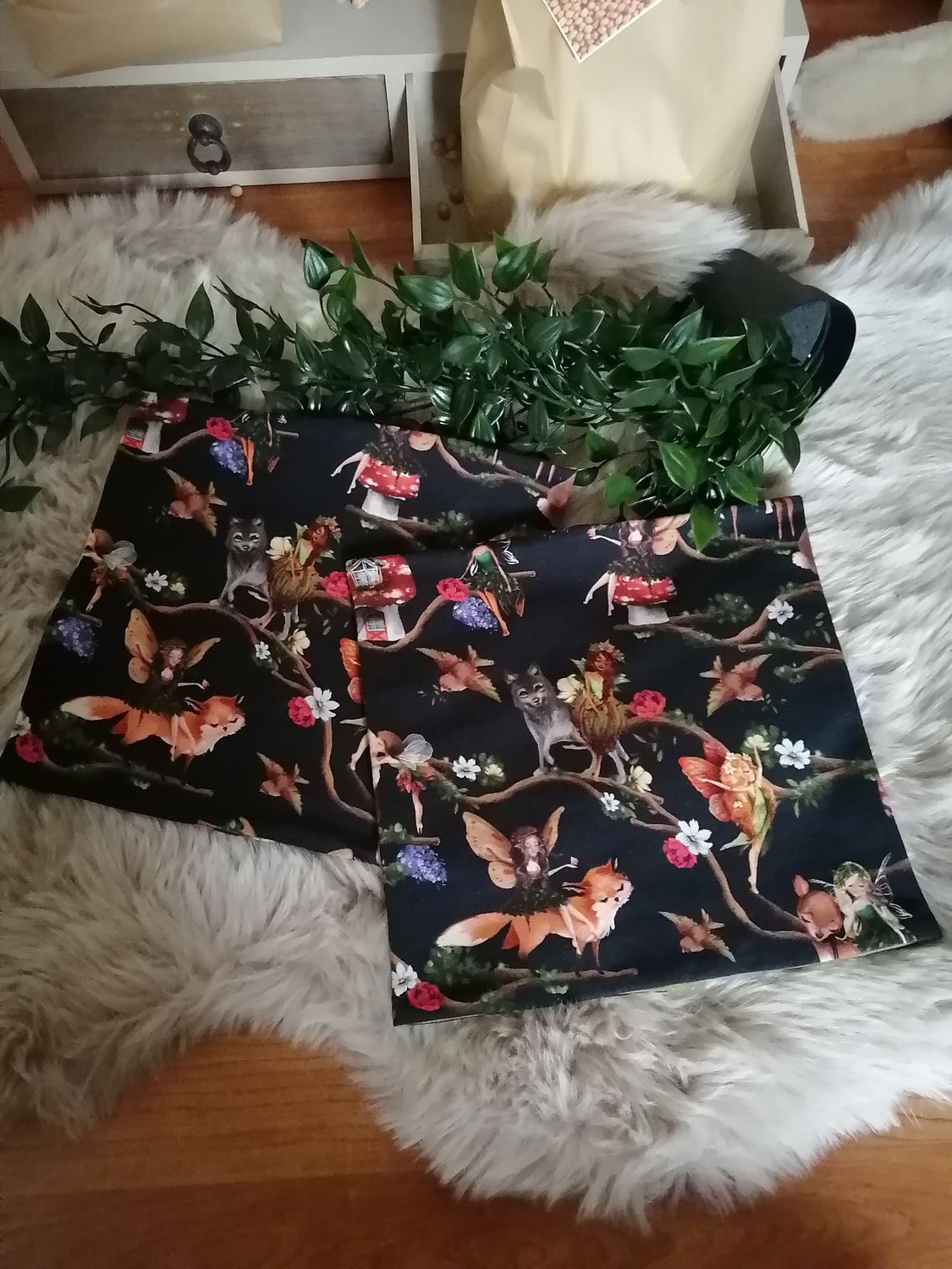 Colsjaal voor kinderen, fairy tailes navy.