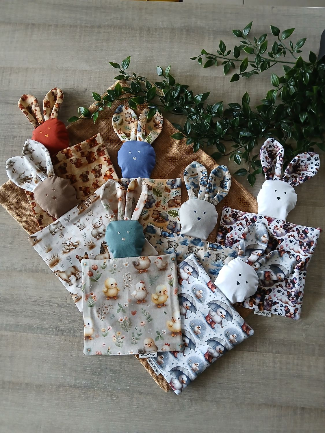 Duurzaam zacht knuffeldoekje.