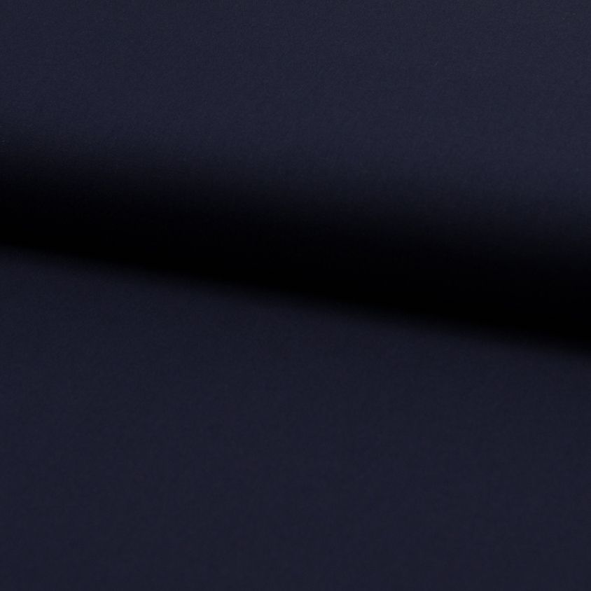 Poplin katoen navy