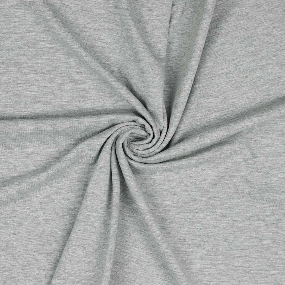 Jersey melange light grey.
