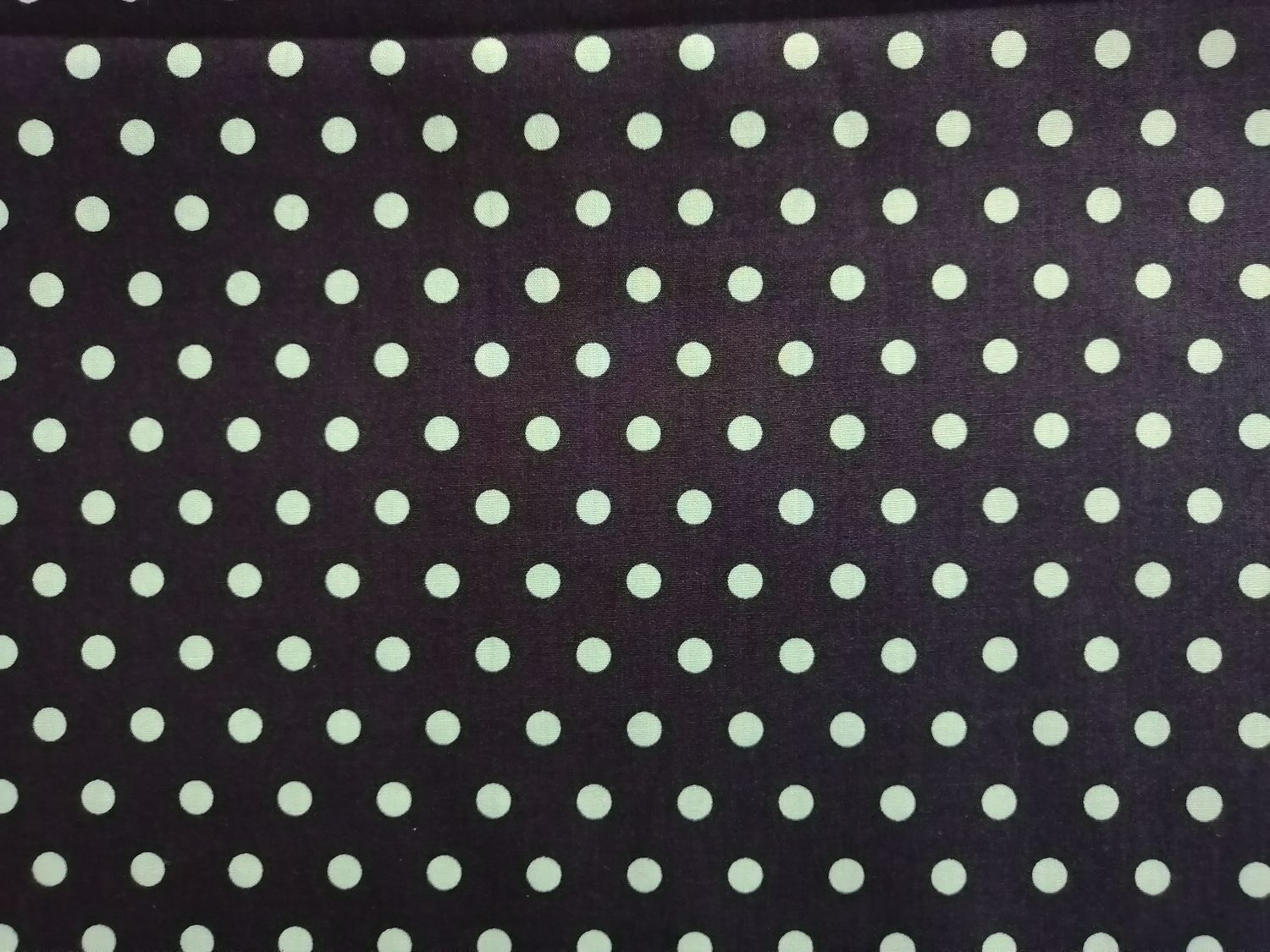 Katoen dots blue/mint