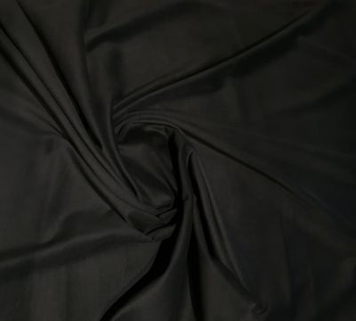 Corduroy / ribfluweel velvet met stretch, black