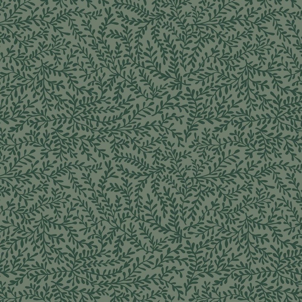 Jersey leaves forest green