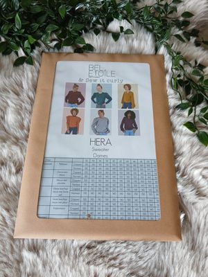 Papieren naaipatroon van Bel Etoile : Hera sweater dames