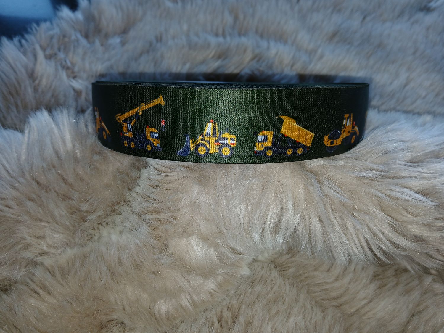 Taille sierelastiek bouwvoertuigen