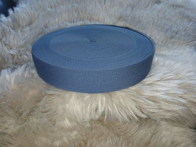 Taille sierelastiek Donker jeans