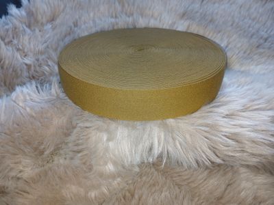 Taille sierelastiek goudbruin