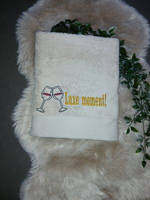 Badhanddoek van Bio Organic katoen : Luxe moment !
