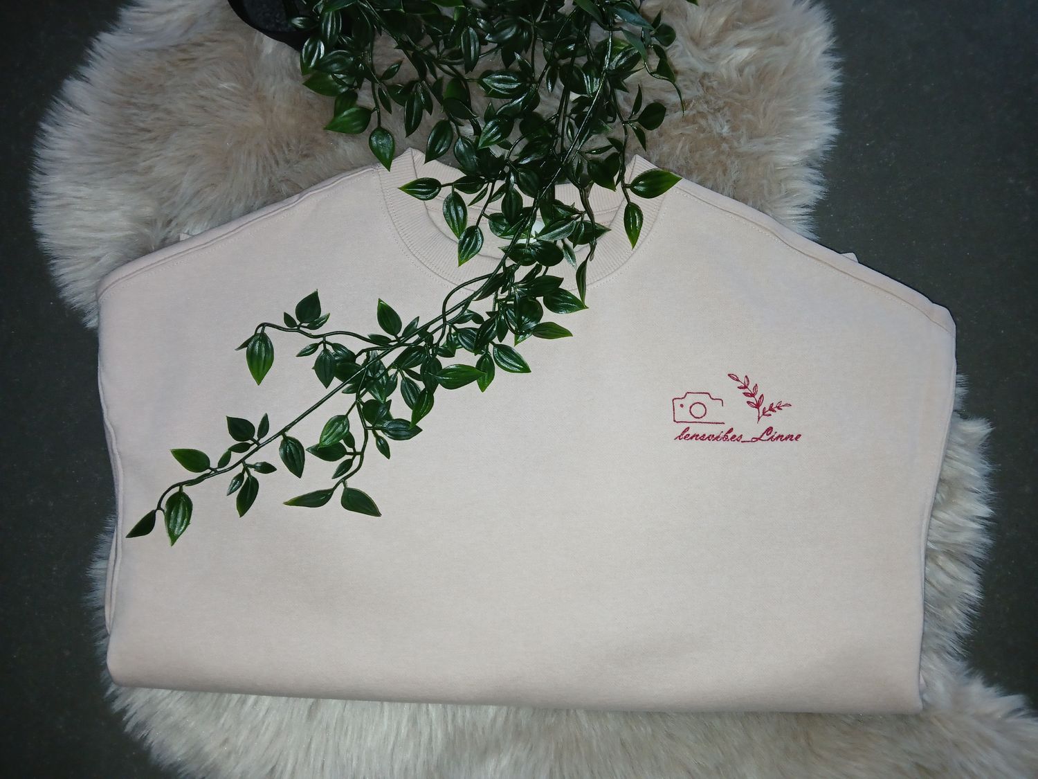 Bedrijfslogo voorkant Sweater.