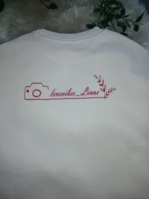 Bedrijfslogo achterkant Sweater.