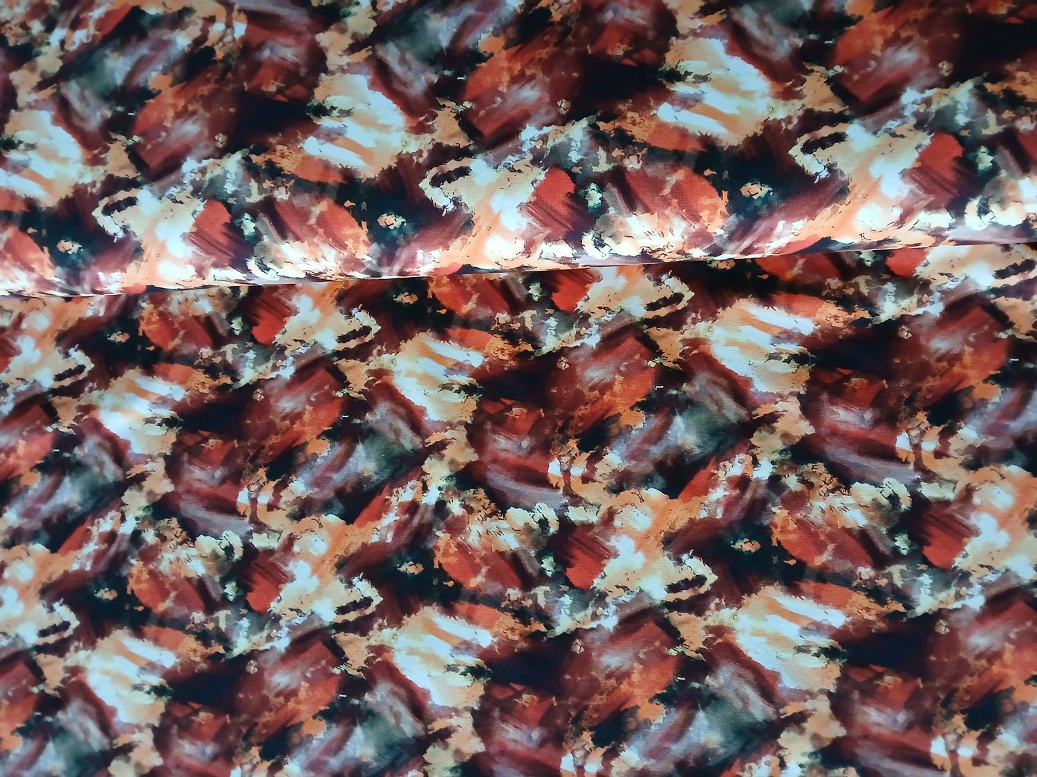 Jersey digital abstract brown