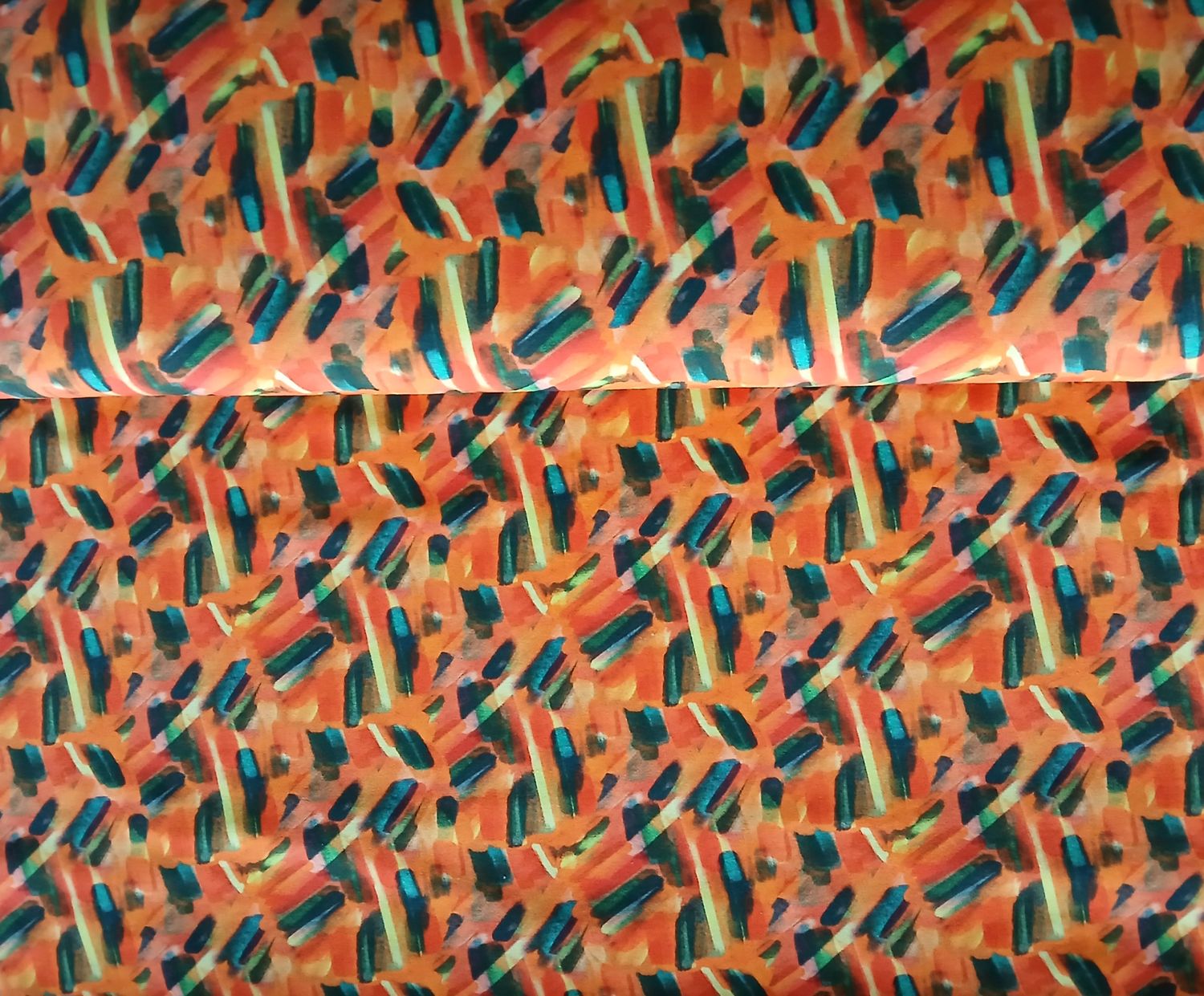 Jersey digital Barock stripes.