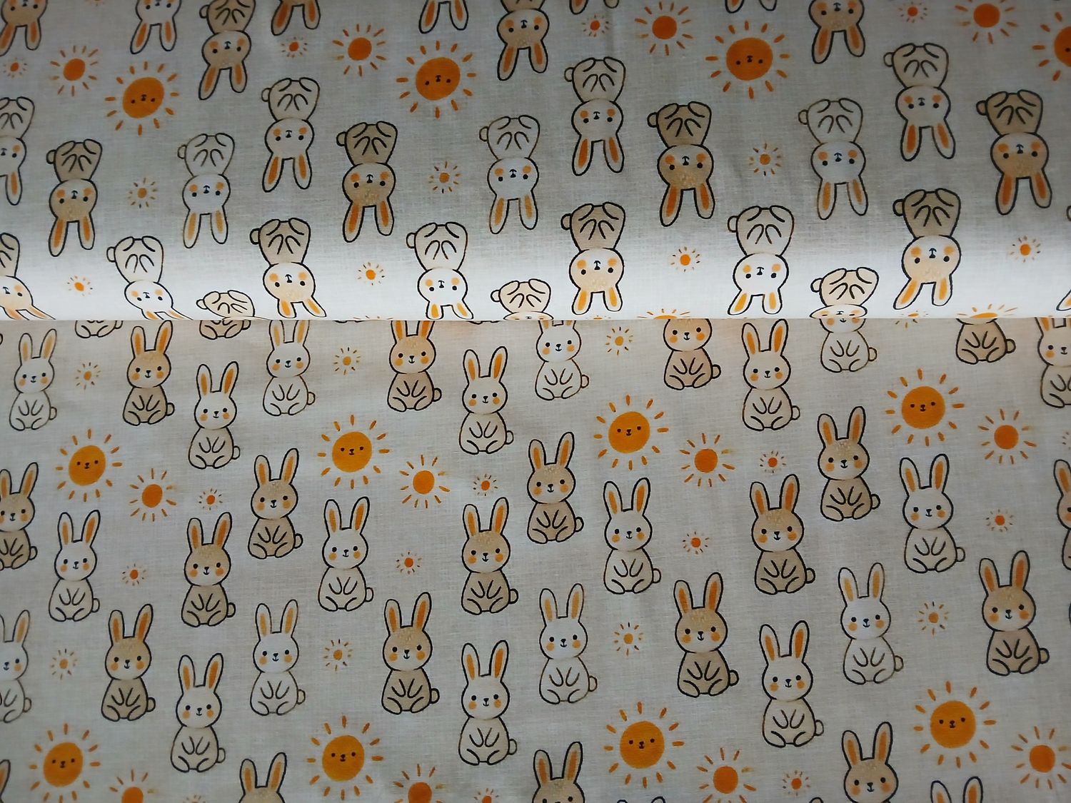 Jersey digital Sweet little bunny, sand