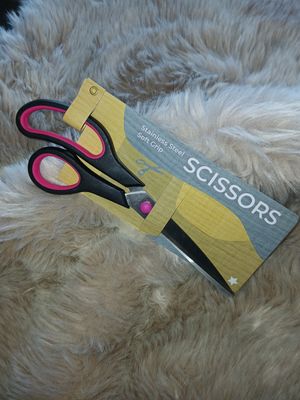 Soft Grip Stofschaar van roestvrij staal.