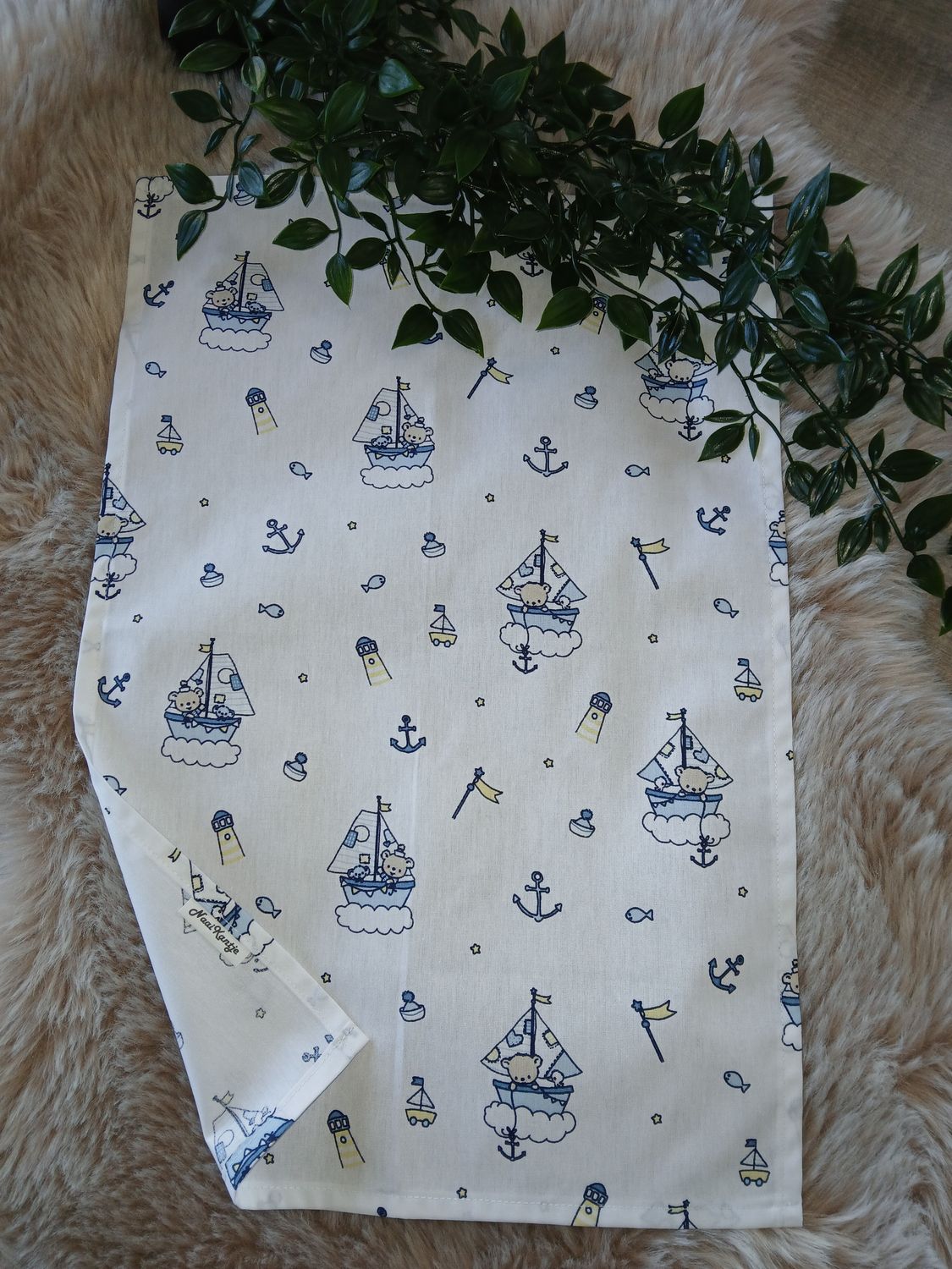 Handgemaakt Poppenlaken beertjes.