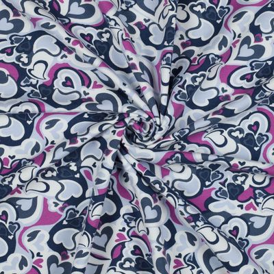 Soft sweat hearts dark petrol.