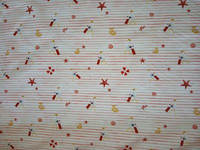 ​Poplin katoen digital meeuwen aan zee