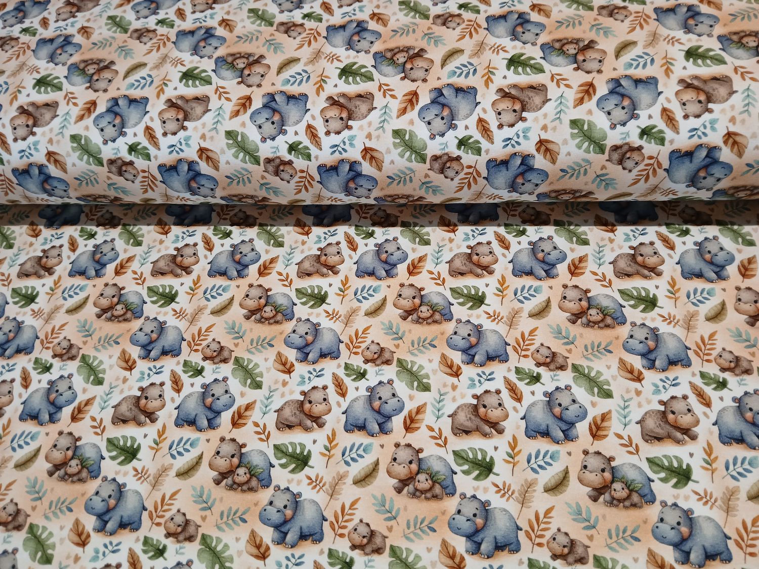 ​Jersey digital Olly And Friends little hippo’s