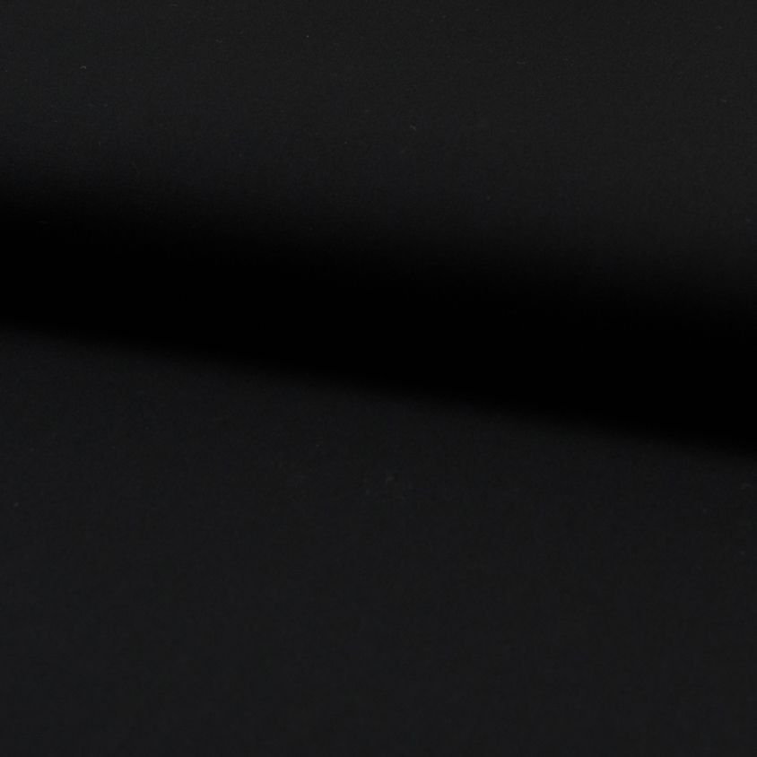 ​Poplin katoen, kleur Black